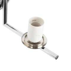 Aplique de pared bola cristal "ATOM" - E27 - Ø 15cm