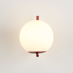 Aplique de pared bola cristal "ATOM" - E27 - Ø 15cm