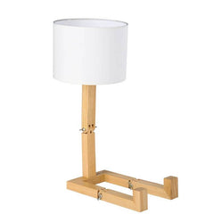 Lámpara de mesa de madera articulada "YOKI"