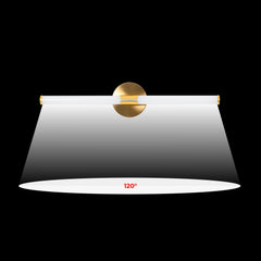 Aplique LED tubular para baño - 8W - 720lm - IP44 - 60cm