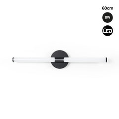 Aplique LED tubular para baño - 8W - 720lm - IP44 - 60cm