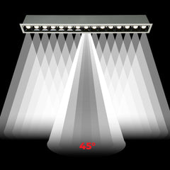 Foco lineal LED empotrable 30W - UGR18 - CRI90 - Chip OSRAM
