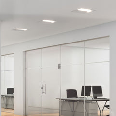 Panel LED Troffer empotrable 60x60cm - CCT - 40W - Chip OSRAM - Driver Philips - UGR18 - IP40