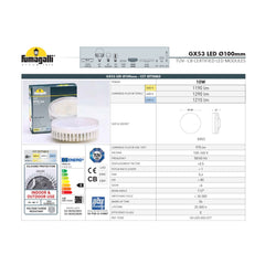Bombilla LED GX53 CCT 10W - 120º - 975lm