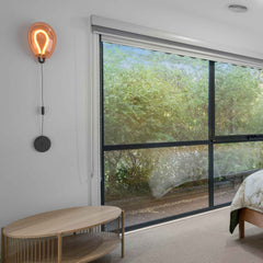 Aplique de pared LED cristal "GLOBO" 8W - Colores