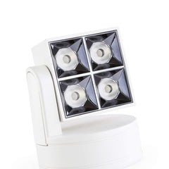 Aplique techo LED cuadrado orientable 8W - CCT - UGR18 - Chip OSRAM - Driver KGP