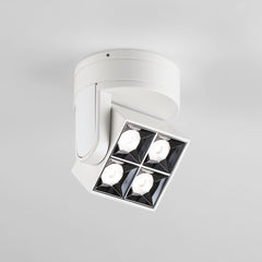 Aplique techo LED cuadrado orientable 8W - CCT - UGR18 - Chip OSRAM - Driver KGP