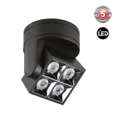Aplique techo LED cuadrado orientable 8W - CCT - UGR18 - Chip OSRAM - Driver KGP