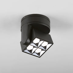 Aplique techo LED cuadrado orientable 8W - CCT - UGR18 - Chip OSRAM - Driver KGP