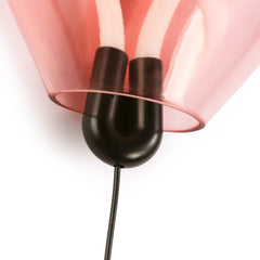 Aplique de pared LED cristal "GLOBO" 8W - Colores