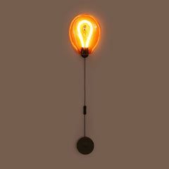 Aplique de pared LED cristal "GLOBO" 8W - Colores