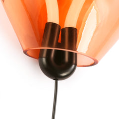 Aplique de pared LED cristal "GLOBO" 8W - Colores
