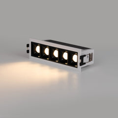 Foco lineal LED empotrable 7W - UGR18 - CRI90 - Driver LIFUD