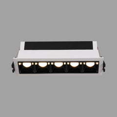 Foco lineal LED empotrable 7W - UGR18 - CRI90 - Driver LIFUD