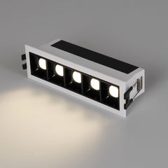 Foco lineal LED empotrable 7W - UGR18 - CRI90 - Driver LIFUD