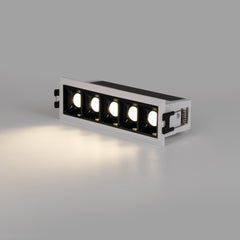 Foco lineal LED empotrable 7W - UGR18 - CRI90 - Driver LIFUD