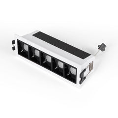 Foco lineal LED empotrable 7W - UGR18 - CRI90 - Driver LIFUD
