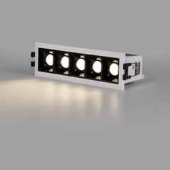 Foco lineal LED empotrable 7W - UGR18 - CRI90 - Driver LIFUD