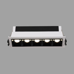 Foco lineal LED empotrable 7W - UGR18 - CRI90 - Driver LIFUD