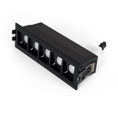 Foco lineal LED empotrable 7W - UGR18 - CRI90 - Driver LIFUD