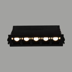 Foco lineal LED empotrable 7W - UGR18 - CRI90 - Driver LIFUD