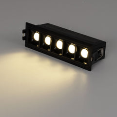 Foco lineal LED empotrable 7W - UGR18 - CRI90 - Driver LIFUD