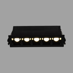 Foco lineal LED empotrable 7W - UGR18 - CRI90 - Driver LIFUD