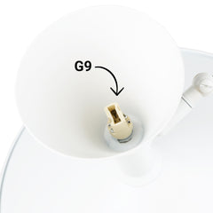 Lámpara de pared de diseño "NIM" - E14 + G9