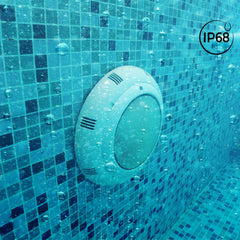 Foco LED sumergible para piscina - 12V AC - 24W - IP68 - Ø295mm