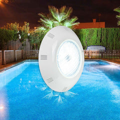 Foco LED sumergible para piscina - 12V AC - 24W - IP68 - Ø295mm