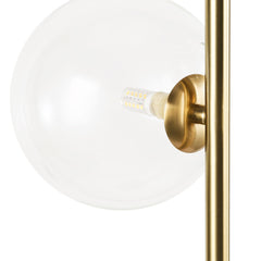 Lámpara de pie con esferas de cristal "STAND"- 4 x G9