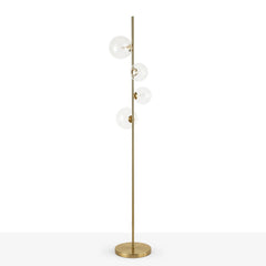 Lámpara de pie con esferas de cristal "STAND"- 4 x G9