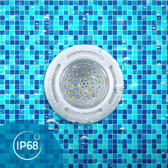 Foco LED sumergible para piscina - 12V AC - 3W - IP68 - Ø94mm