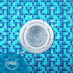 Foco LED sumergible para piscina - 12V AC - 3W - IP68 - Ø94mm