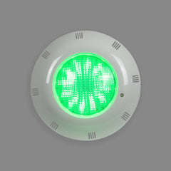 Foco LED sumergible para piscina de fibra - 12V AC - 24W - IP68 - Ø295mm