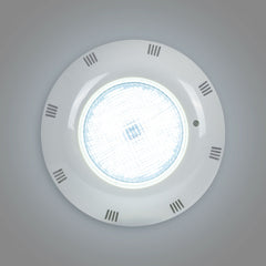 Foco LED sumergible para piscina de fibra - 12V AC - 24W - IP68 - Ø295mm