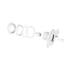 Foco LED sumergible para piscina de fibra - 12V AC - 24W - IP68 - Ø295mm