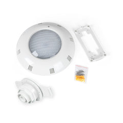 Foco LED sumergible para piscina de fibra - 12V AC - 24W - IP68 - Ø295mm