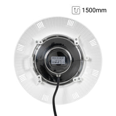 Foco LED sumergible para piscina de fibra - 12V AC - 24W - IP68 - Ø295mm