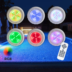 Foco LED sumergible para piscina - 12V AC - 3W - IP68 - Ø94mm