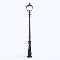 Poste de luz exterior "TOBIA" Fumagalli CCT - 30W - 8 opciones - E27