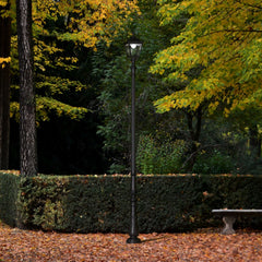 Poste de luz exterior "TOBIA" Fumagalli CCT - 30W - 8 opciones - E27