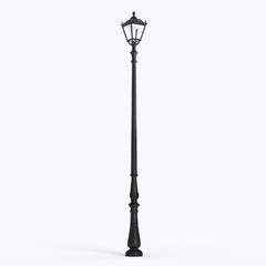 Poste de luz exterior "TOBIA" Fumagalli CCT - 30W - 8 opciones - E27