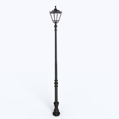 Poste de luz exterior "TOBIA" Fumagalli CCT - 30W - 8 opciones - E27