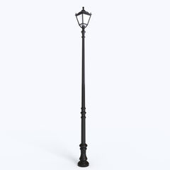 Poste de luz exterior "TOBIA" Fumagalli CCT - 30W - 8 opciones - E27