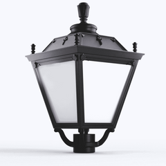 Poste de luz exterior "TOBIA" Fumagalli CCT - 30W - 8 opciones - E27
