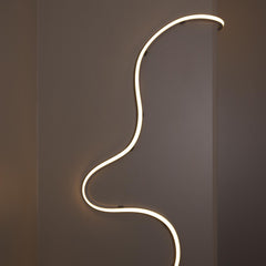 Neón LED flexible 3D 24V DC - 16x16mm - 5 metros - Kit completo - 12W/m - IP67 - Curvatura vertical y horizontal