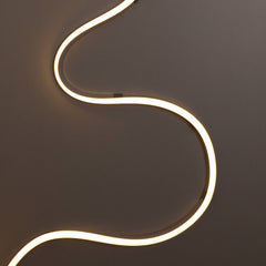 Neón LED flexible 3D 24V DC - 16x16mm - 5 metros - Kit completo - 12W/m - IP67 - Curvatura vertical y horizontal