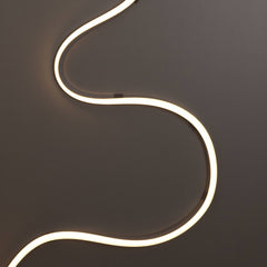 Neón LED flexible 3D 24V DC - 16x16mm - 5 metros - Kit completo - 12W/m - IP67 - Curvatura vertical y horizontal