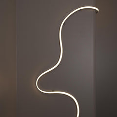 Neón LED flexible 3D 24V DC - 16x16mm - 5 metros - Kit completo - 12W/m - IP67 - Curvatura vertical y horizontal